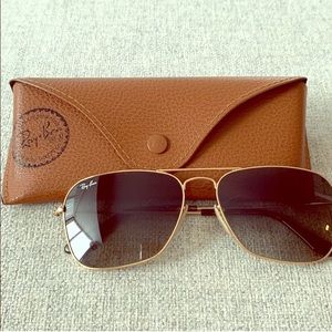 Ray Ban Caravan Aviator Glasses